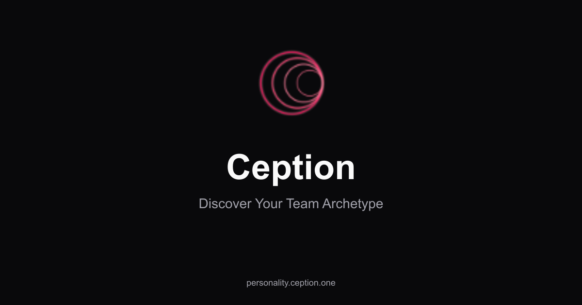 Ception: Discover your team archetype